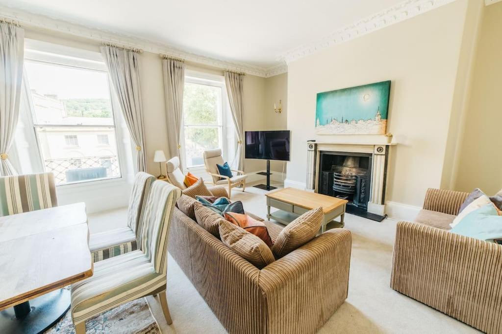 Luxury, Central, Sun-Filled 3 Bed Haven In Bath Eksteriør bilde
